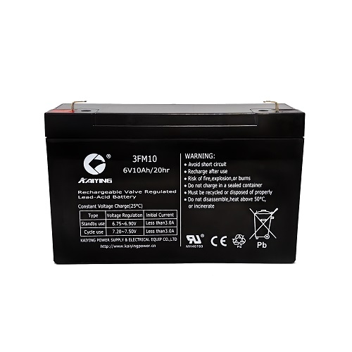 Batería de ácido de plomo sellada 6V10Ah Batería de UPS 3FM10 fabricante