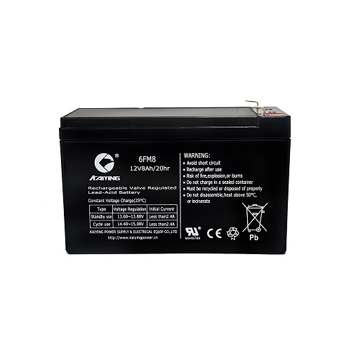 Batería de ácido de plomo sellada 12V8Ah Batería de UPS 6FM8 fabricante