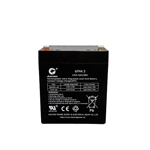 Batería de ácido de plomo sellada 12V4.5Ah Batería de 6FM4.5 Ups fabricante