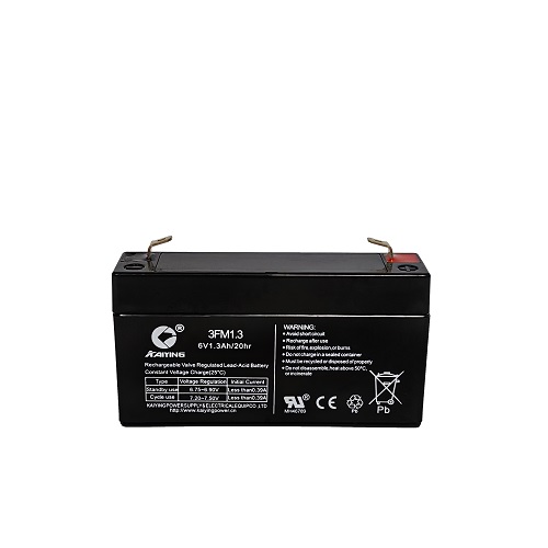 Batería de ácido de plomo sellada 6V1.3Ah Batería de UPS 3FM1.3 fabricante