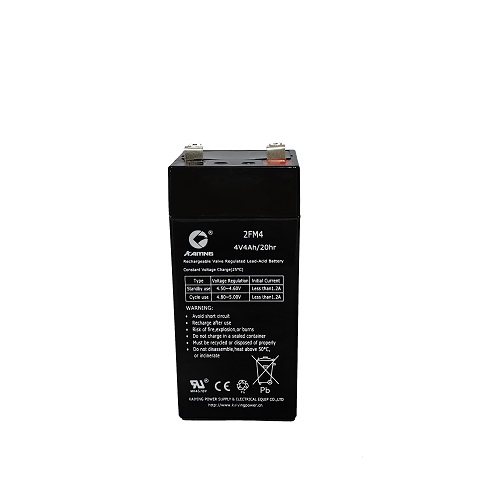 Batería de ácido de plomo sellada 4V4Ah Batería de UPS 2FM4 fabricante