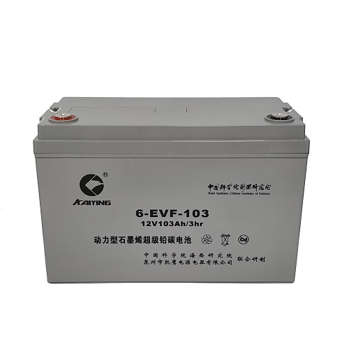 Batería de ciclo profundo para vehículos eléctricos 12V103AH fabricante