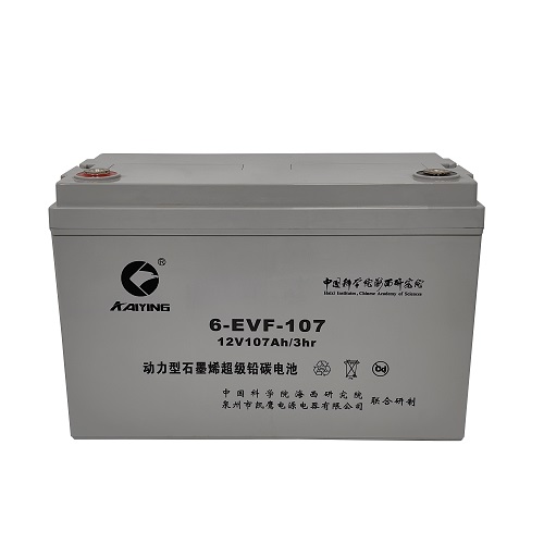 Batería de ciclo profundo EV 12V107AH fabricante